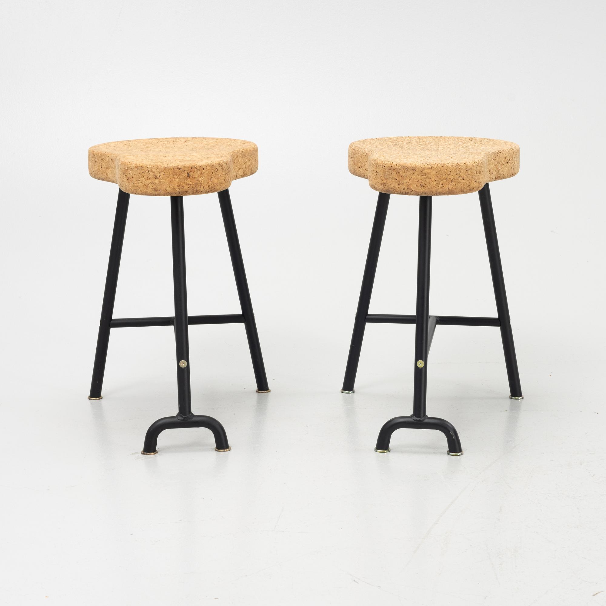 Ilse Craford, a pair of 'Sinnerlig' stools, IKEA.