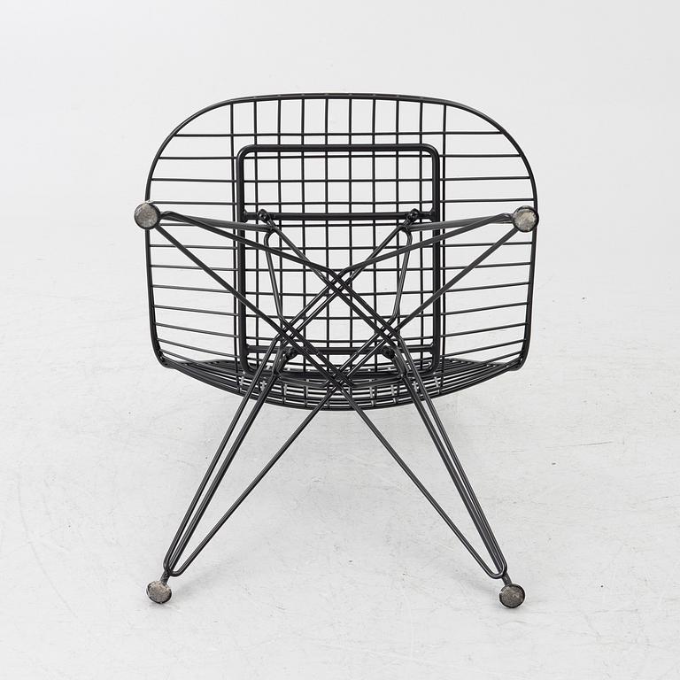 Charles & Ray Eames, six 'Wire chair DKR'.