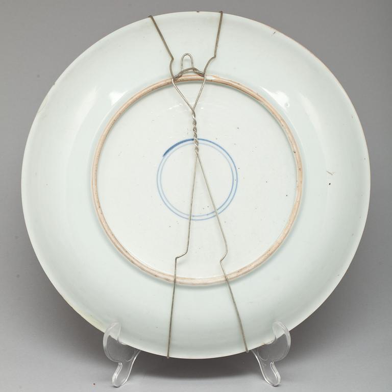 SKÅLFAT, 2 st, porslin, Kina, 1800/1900-tal.