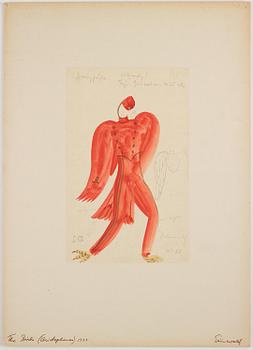 Isaac Grünewald, Springpojke, ur Aristophanes "The Birds".