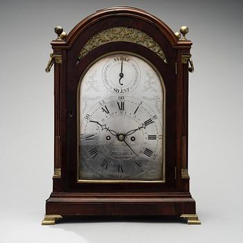 TABLE CLOCK, London 18th century, John Taylor.