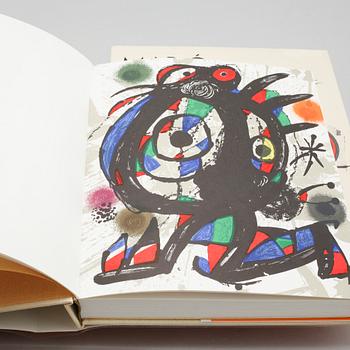 BÖCKER, 2 st, "Miró a L'encre" samt "Miró Lithographe III", 1972 och 1976.