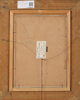 FREDERICK GOLDEN SHORT, olja på pannå, signerad och daterad 1914?.