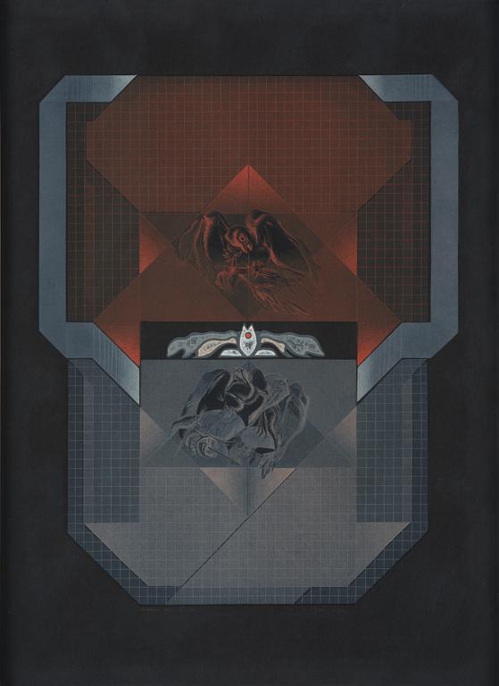 Ahmed Nawar, "Peace" ur: "Hommage aux Prix Nobel" (Nobelprismappen).