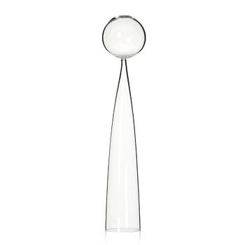 84. John Selbing, "Klot över kon", a glass sculpture, Orrefors ca 1957.