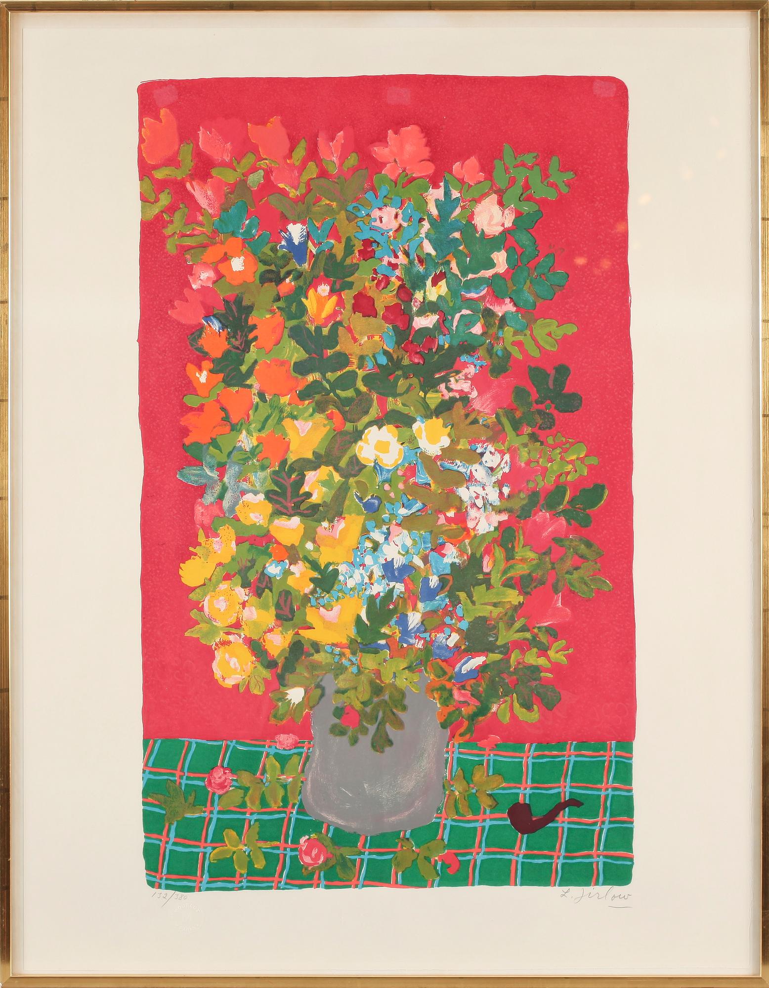 LENNART JIRLOW, färglitografi, sign o nr 132/380.