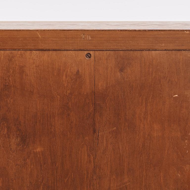 Oscar Nilsson, attributed to, a Swedish Modern oak cabinet, 1940s.