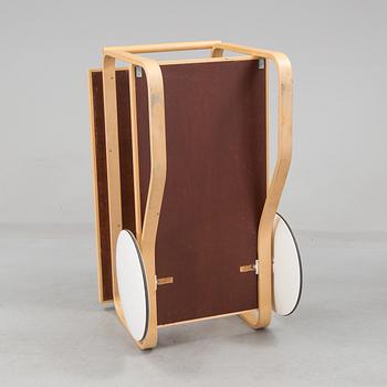 ALVAR AALTO, serveringsvagn, modell 98, Artek, 1900-talets slut.