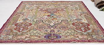 A Kashmar carpet, c. 347 x 242 cm.