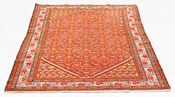 Matta, Malajir, semiantik, ca 197 x 134 cm.