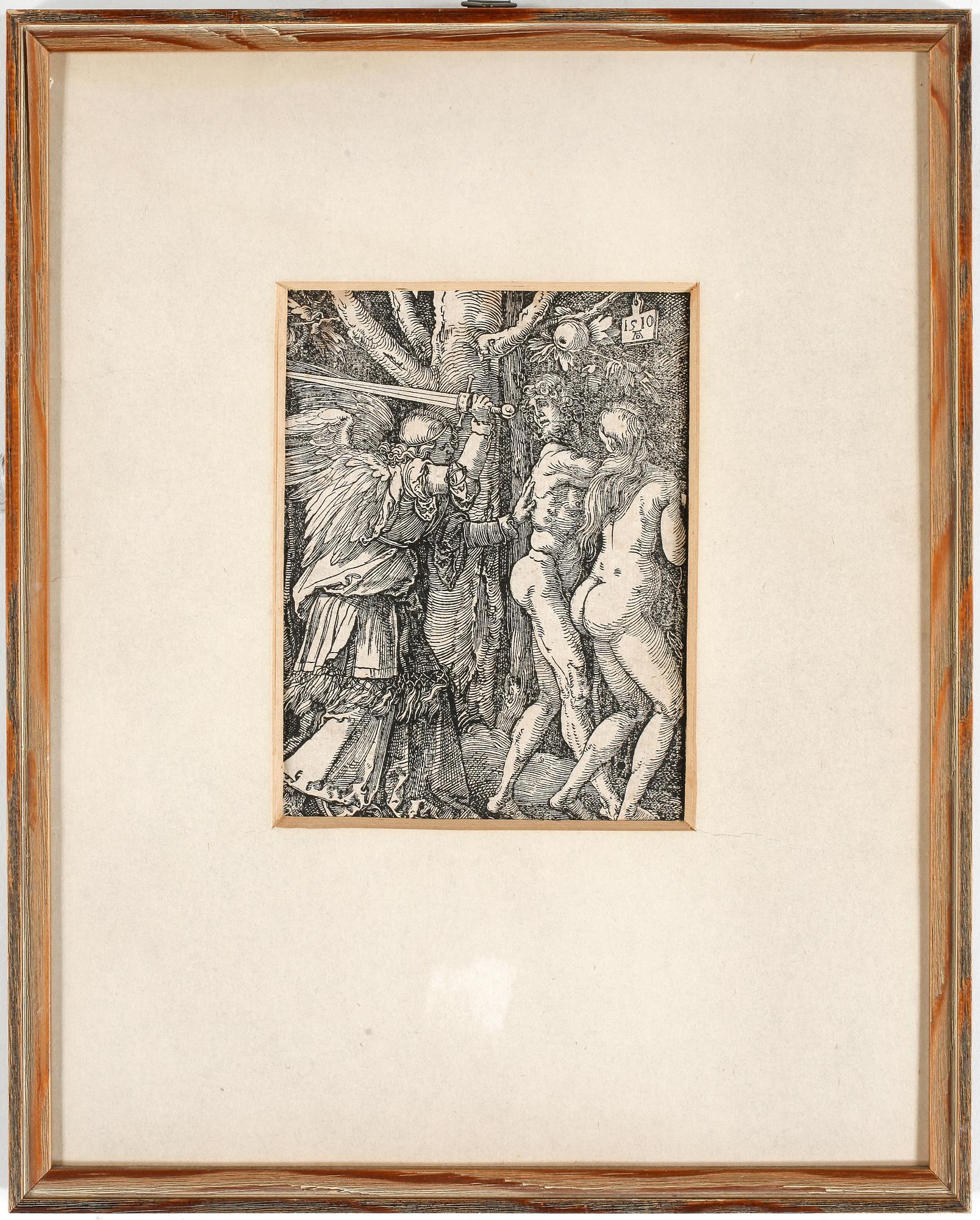 ALBRECHT DÜRER (TYSKLAND), träsnitt, troligen 1500-tal.