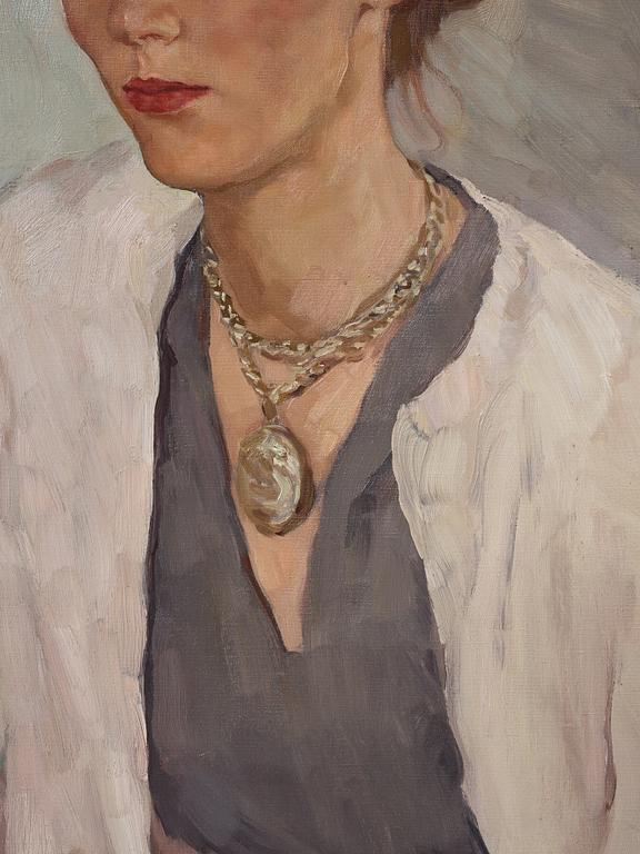 Lotte Laserstein, Portrait of Else Becker.