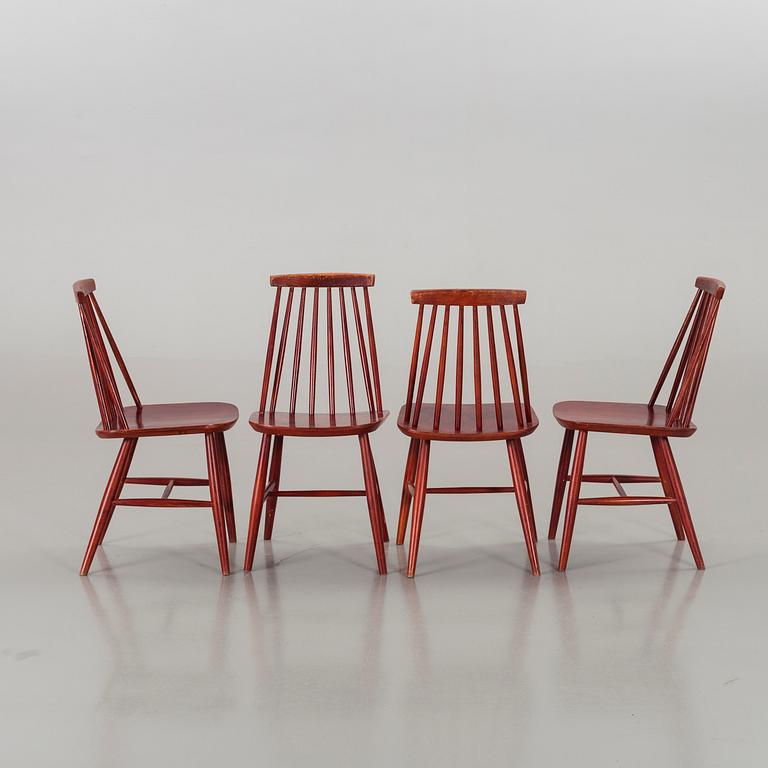 PINNSTOLAR, 4 st, "Tellus", IKEA, 1960-70-tal.