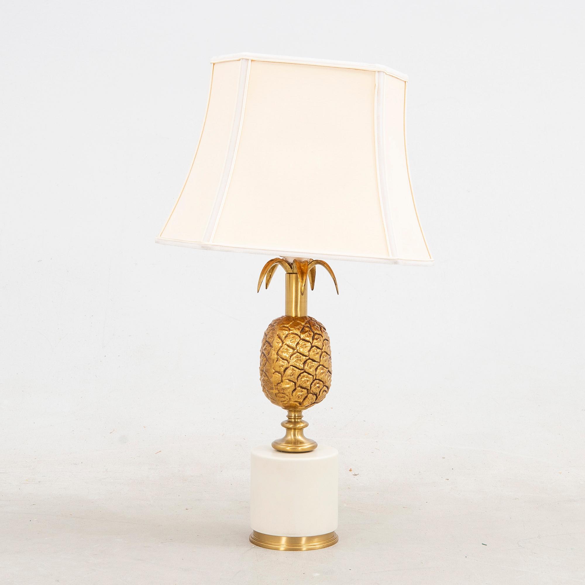 Bordslampa, 1900-talets senare del.