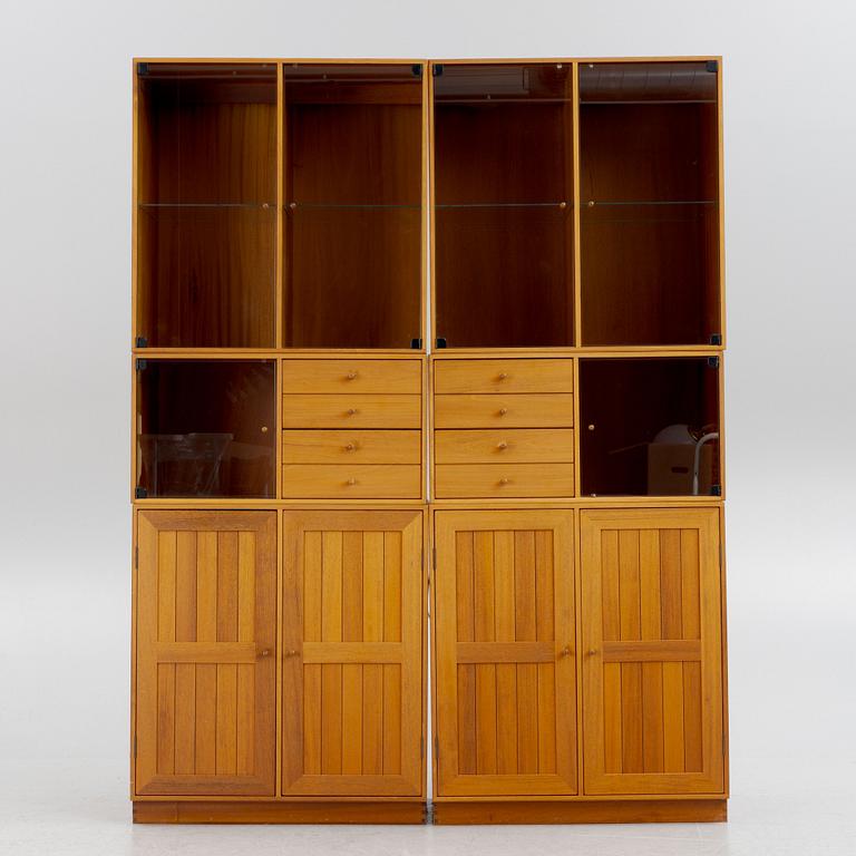 Andreas Hansen, a pair of book cases, Hadsten Træindustri, Denmark.