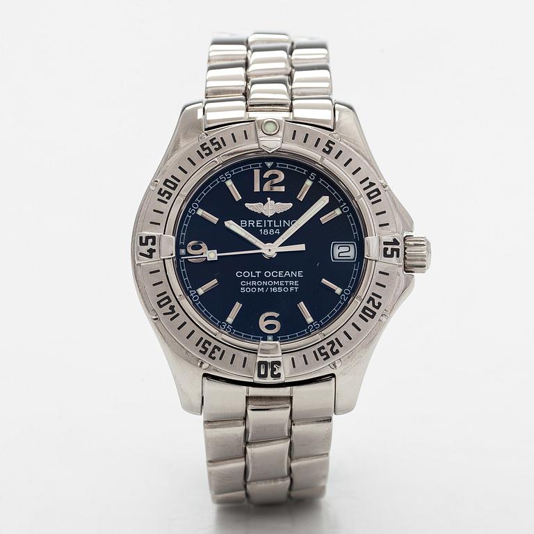 Breitling, Colt Océane, wristwatch, 34 mm.