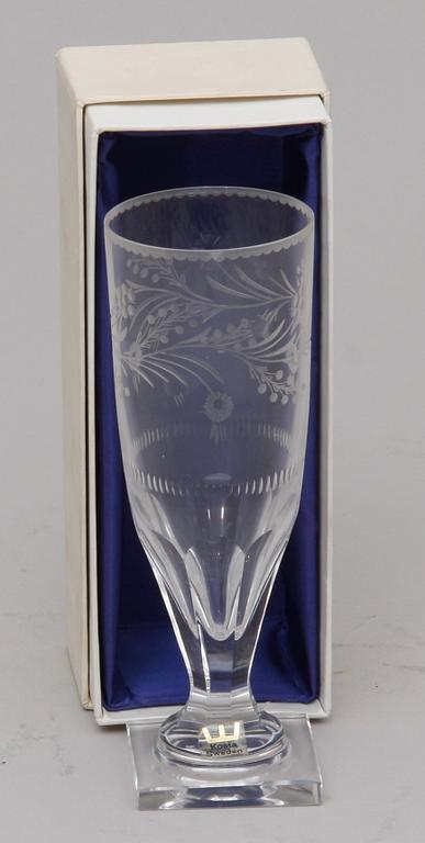JUBILEUMSGLAS. Kosta 225 år.
