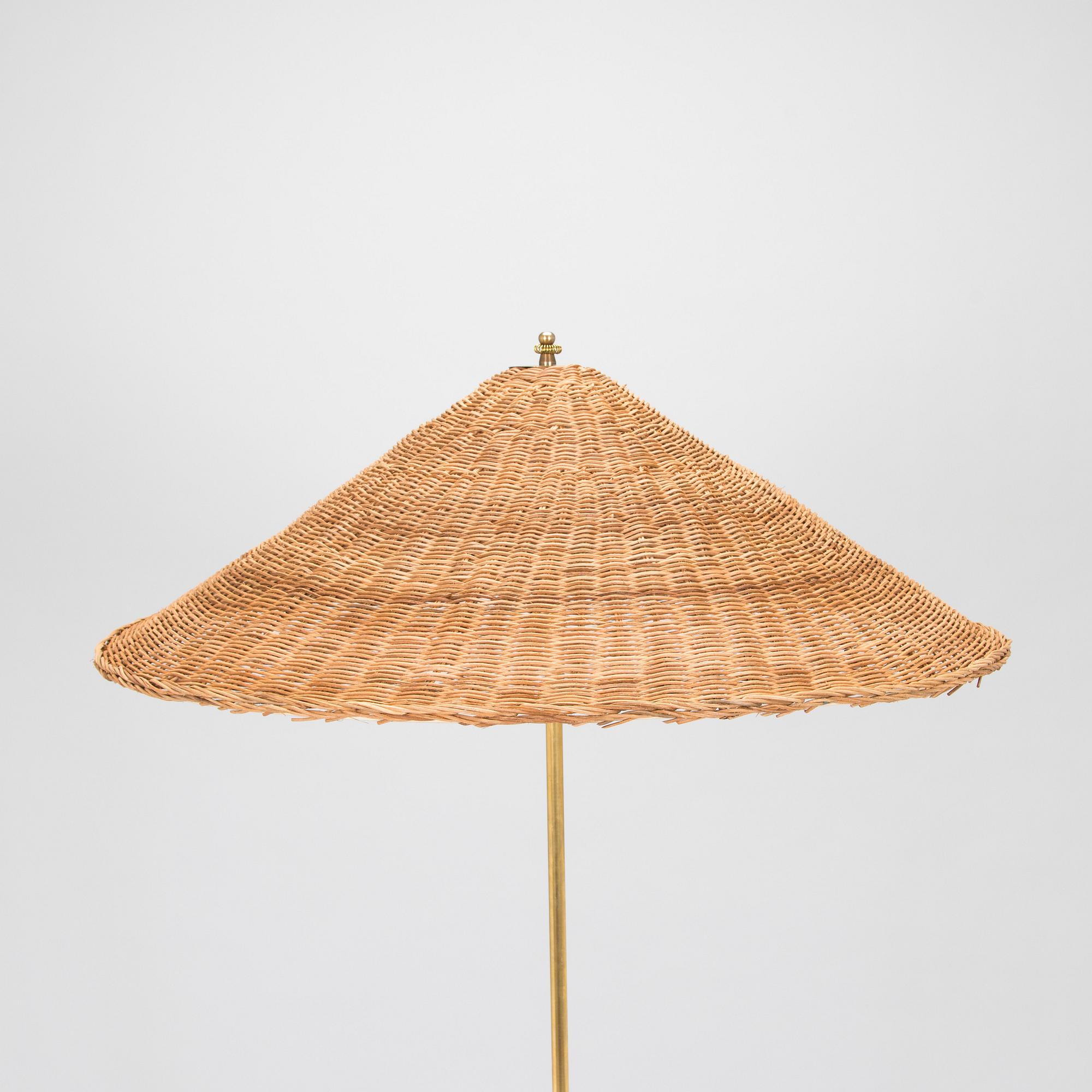 Golvlampa, tillverkare Sievä 1900-talets mitt.