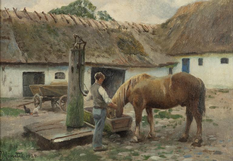 Peder Mork Mönsted, The Horse is Watered.