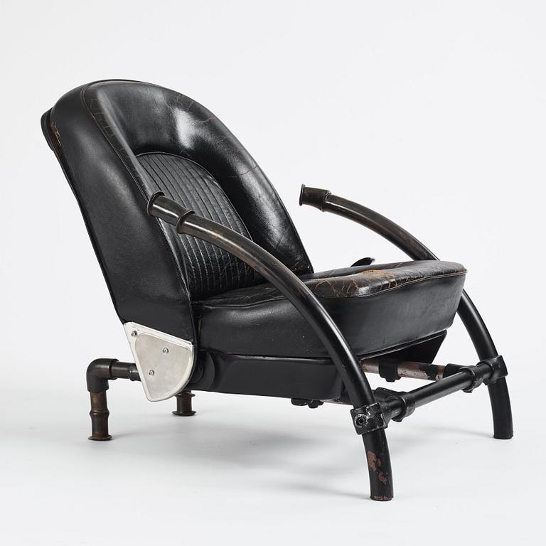 Ron Arad, fåtölj, unik och signerad "Rover Chair", One Off-London, 1980-tal.