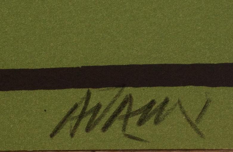 VALERIO ADAMI, färgserigrafi, signerad och numrerad XII.XX e.a.