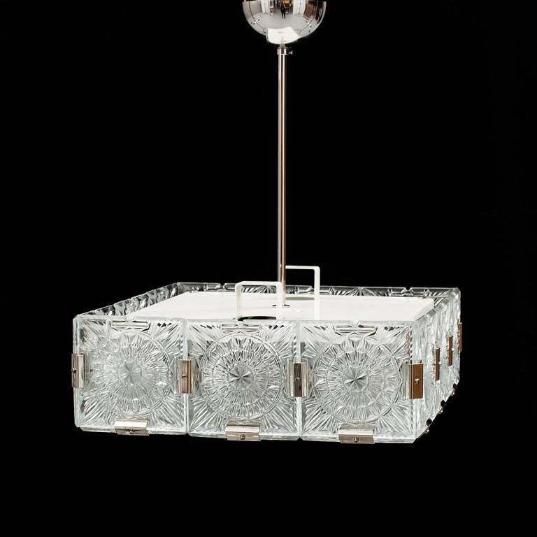 A 1960´s ceiling light. Height ca 36 cm.