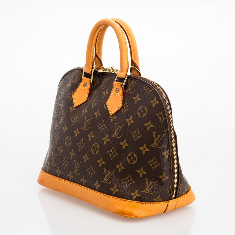 Louis Vuitton, a monogram 'Alma' handbag.