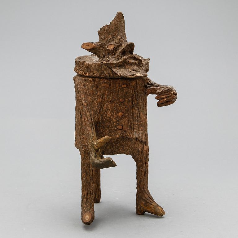 TOBAKSBURK med PIPSTÄLL, England, 1900-talets början.
