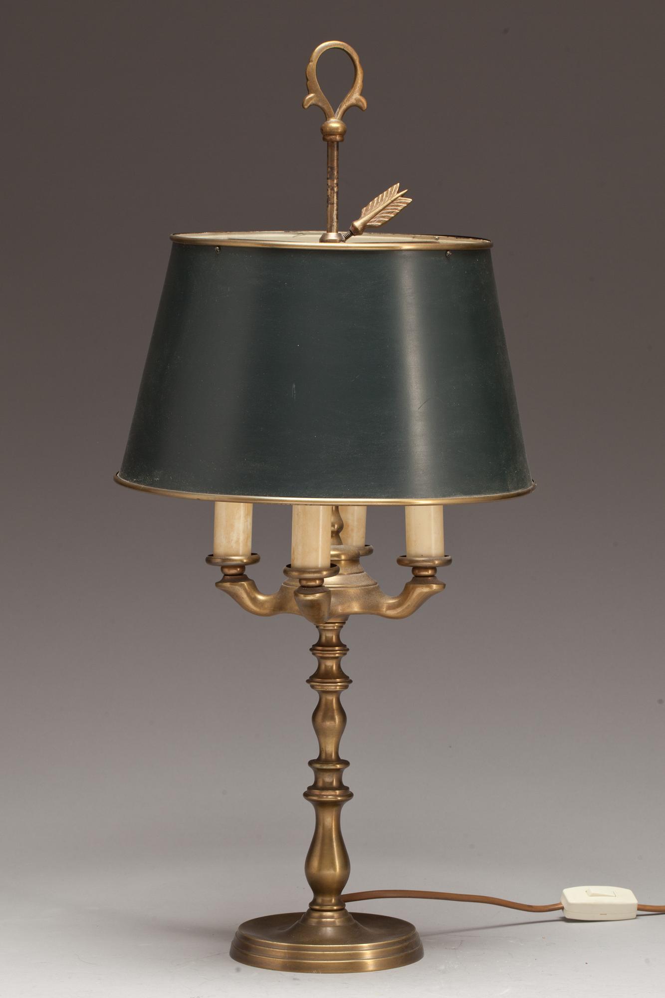 BORDSLAMPA, 1900-tal.