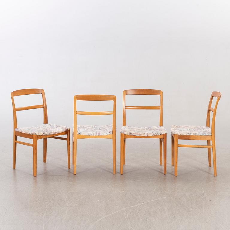 MATBORD SAMT FYRA STOLAR, Möbelfabriken Linden, Horda, 1960-tal.