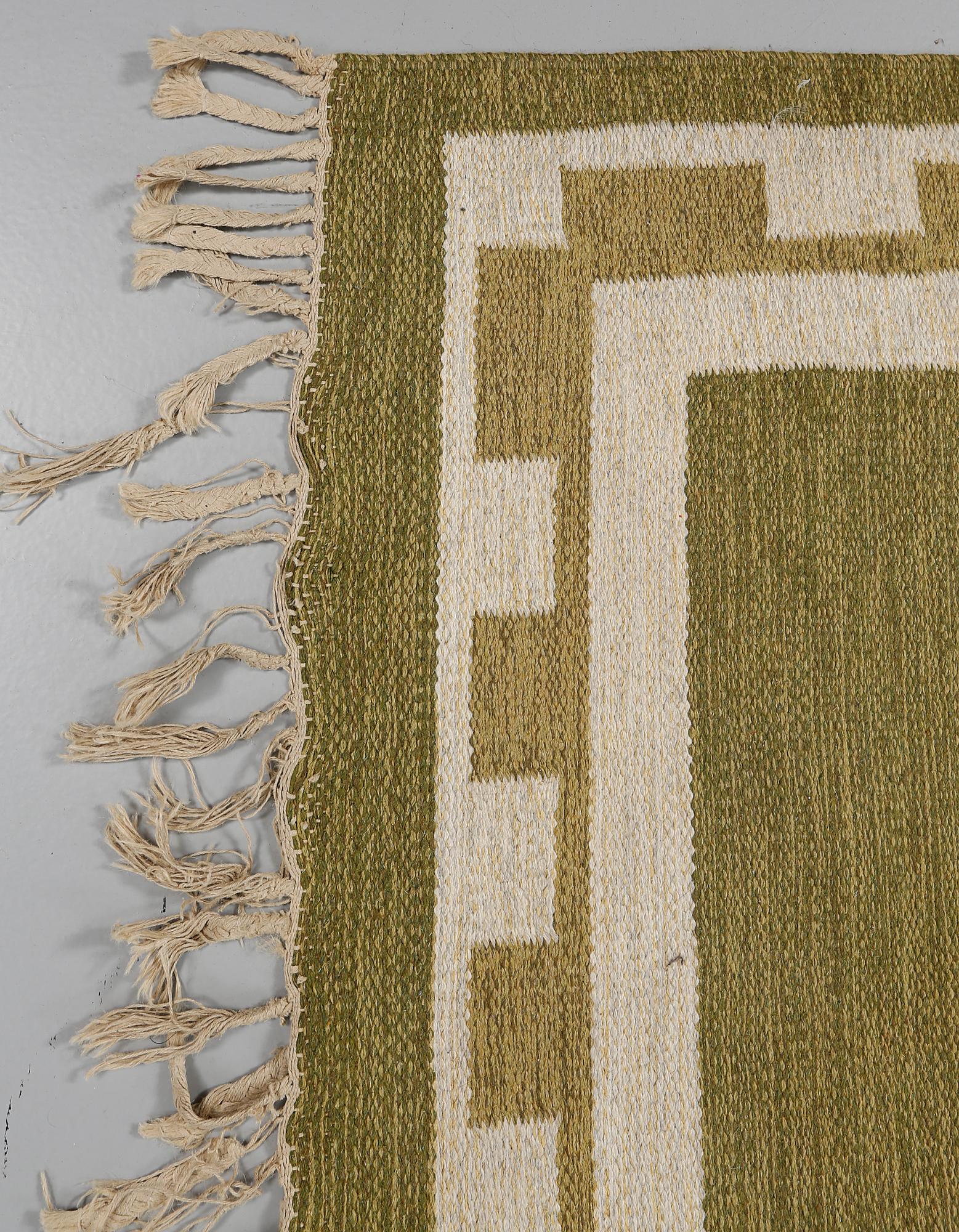 MATTA, rölakan, signerad A, omkring 1900-talets mitt, 205 x 134 cm.