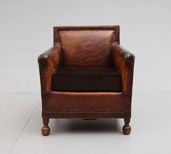 FÅTÖLJ, art déco, 1900-talets första hälft.