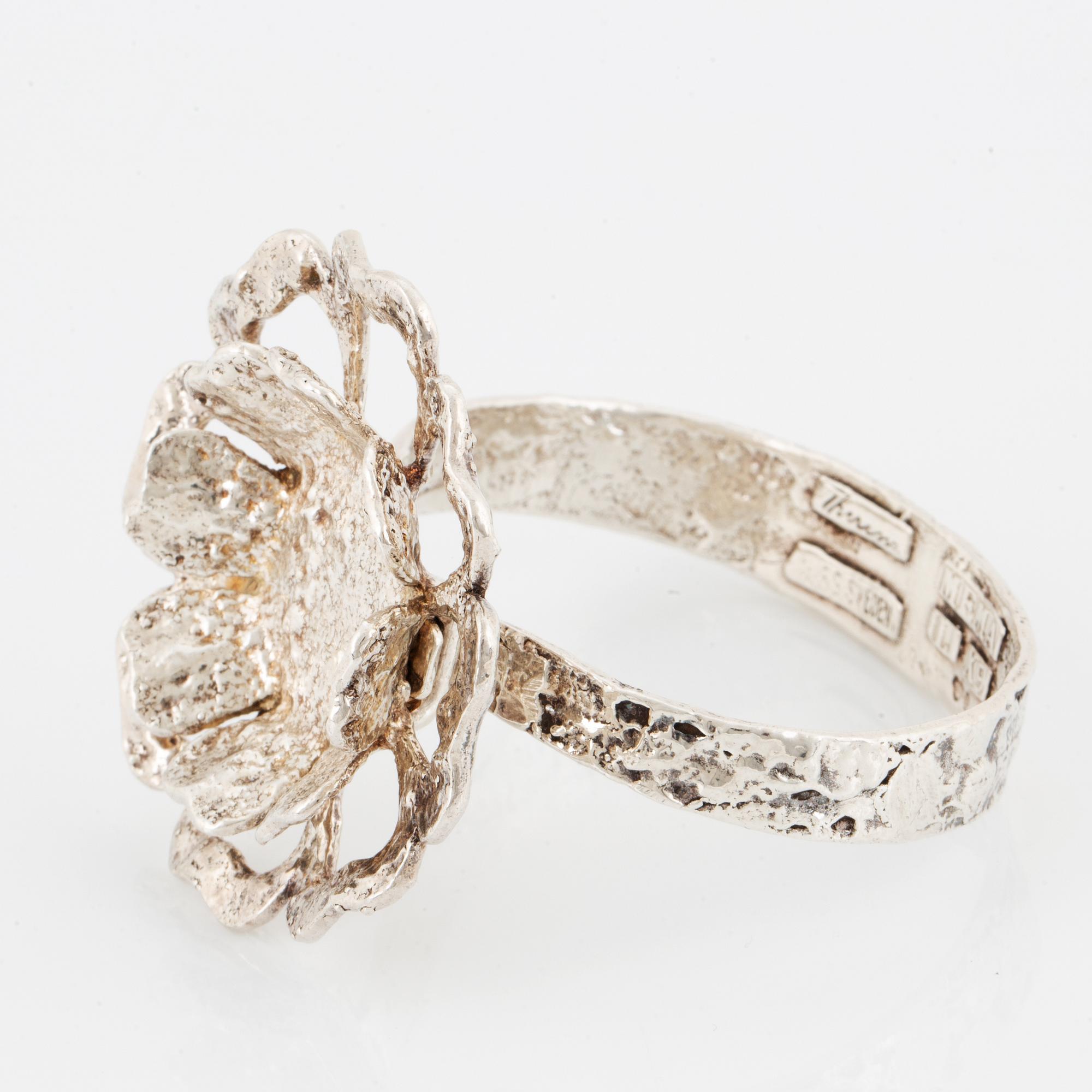 Theresia Hvorslev, armring, silver.