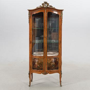 Display cabinet, Rococo style, 20th century.