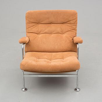 FÅTÖLJ, "Karin", Bruno Mathsson för Dux, 1900-talets andra hälft.