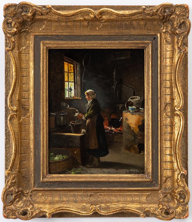 Anders Montan, Kitchen interior.