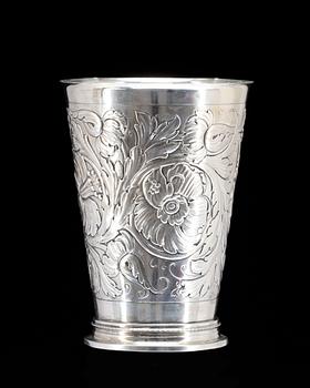 BÄGARE, silver. Barockstil. GAB, Stockholm 1937. Vikt ca 260 g.
