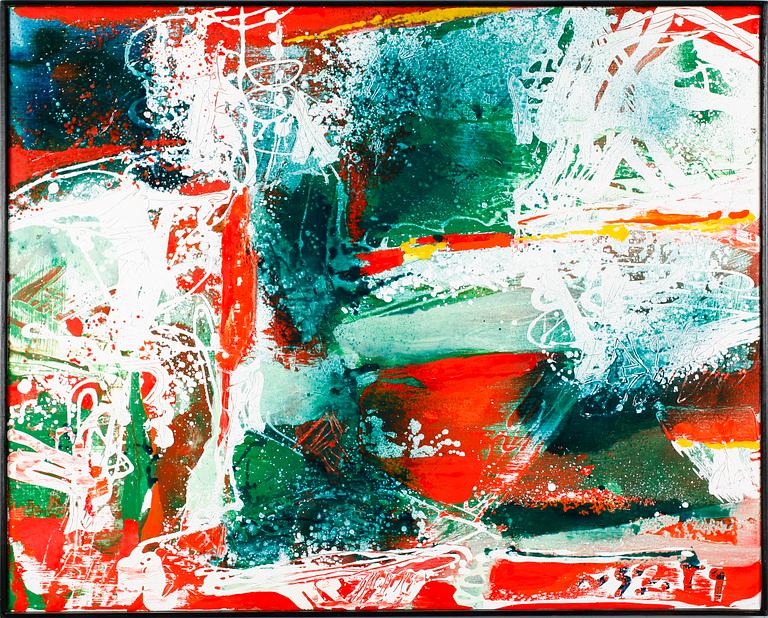 PETER NYBORG, olja på duk, monogramsignerad och daterad 2013.