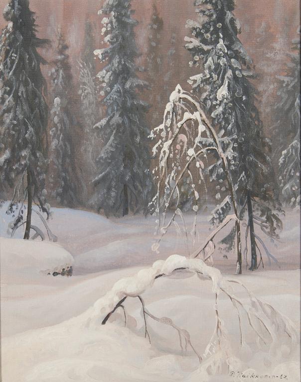 Paavo Kaikkonen, Vinterlandskap.