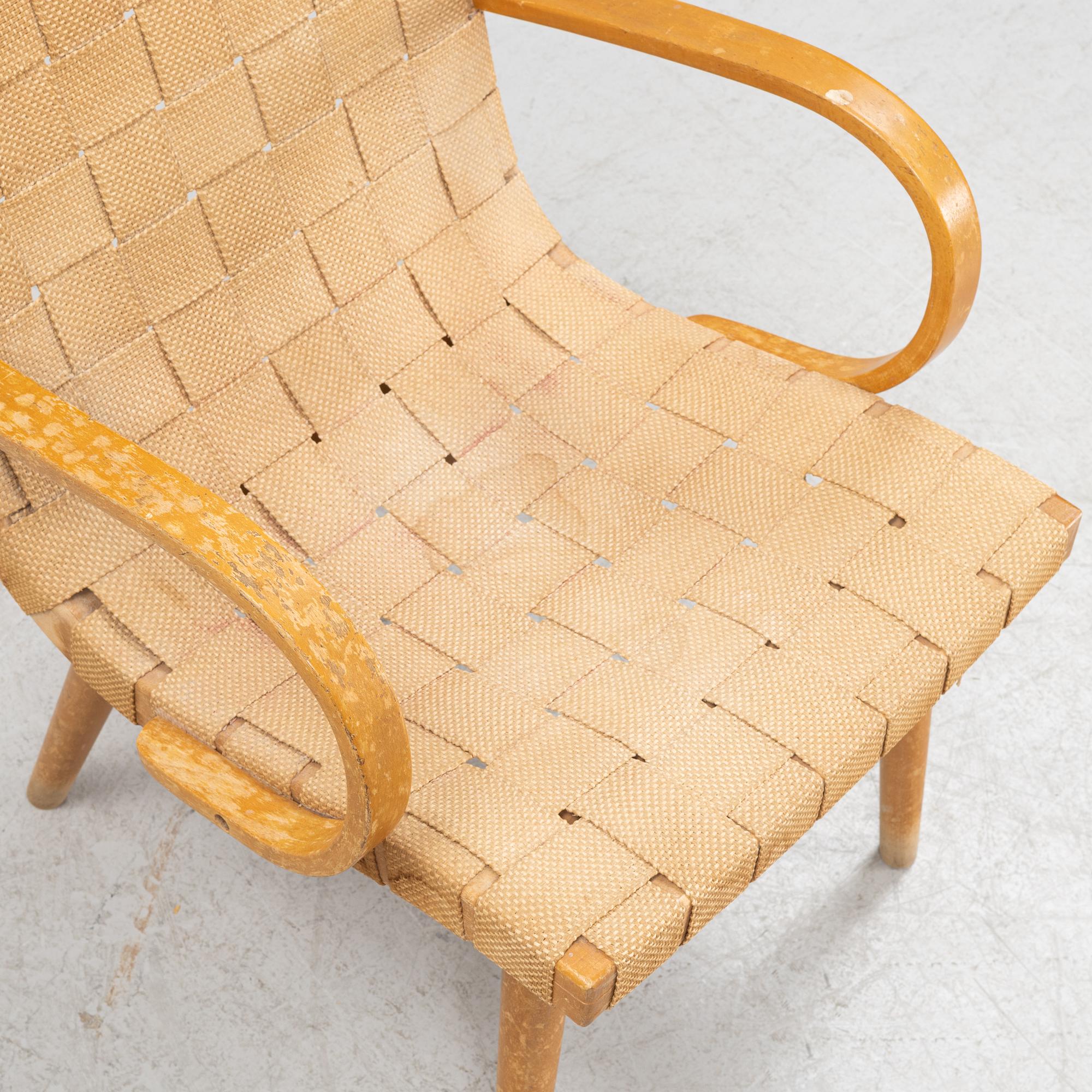 A Swedish Modern armchair, 1930's/40's.