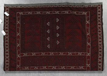 MATTA, Hatchlou-Afghan, semiantik, ca 250x165 cm.