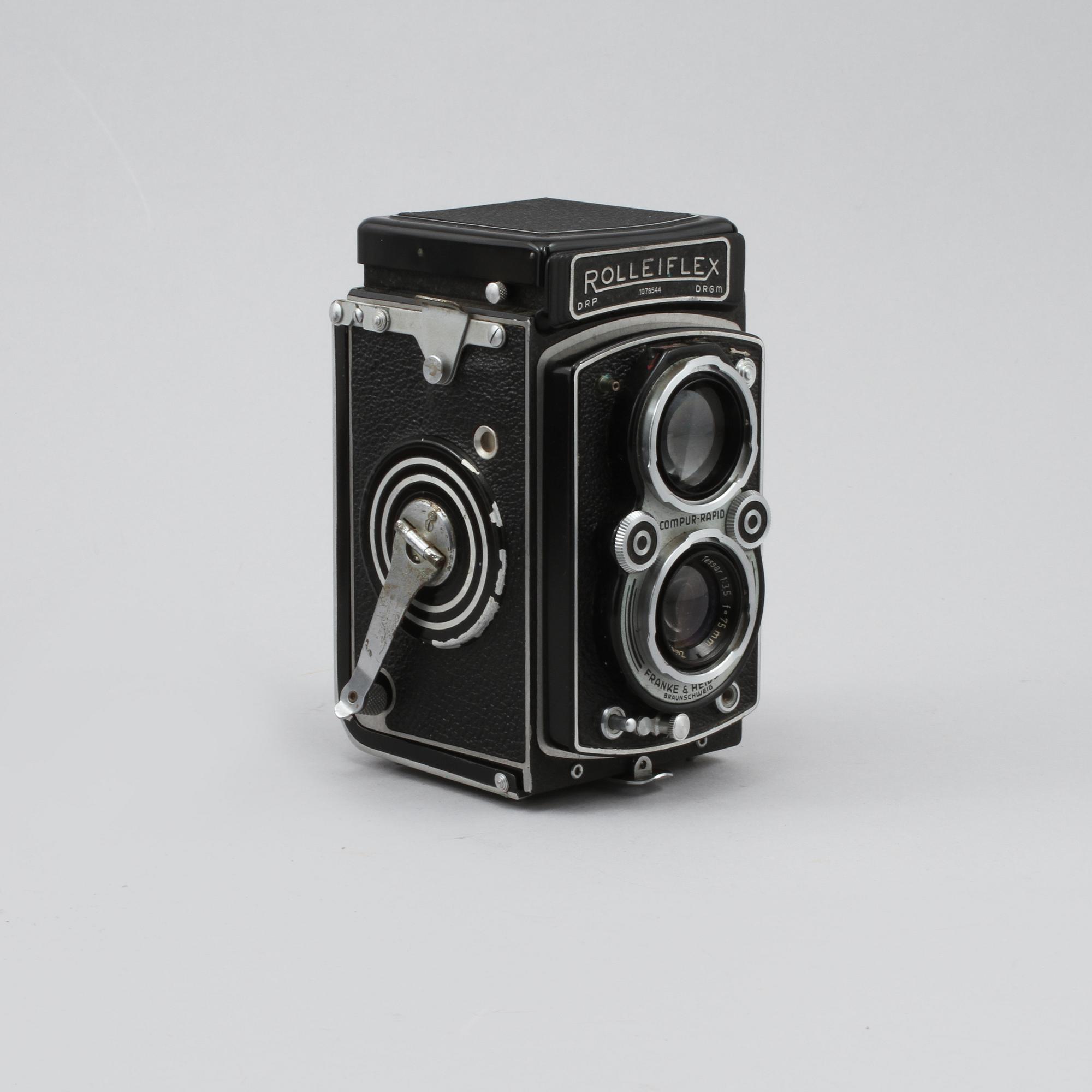 KAMERA, Rolleiflex, Franke & Heidecke, Braunschweig, 1900-talets mitt.