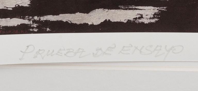 JORGE CASTILLO, pigment print, signed and dated 2013.