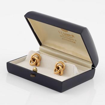 Cufflinks, 18K gold.