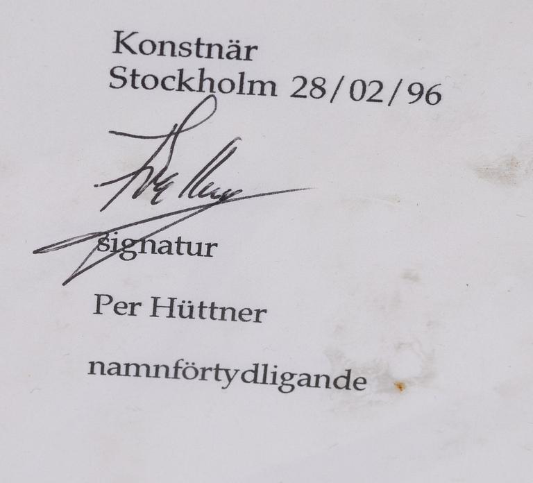 Per Hüttner, "Vara, konstverk".