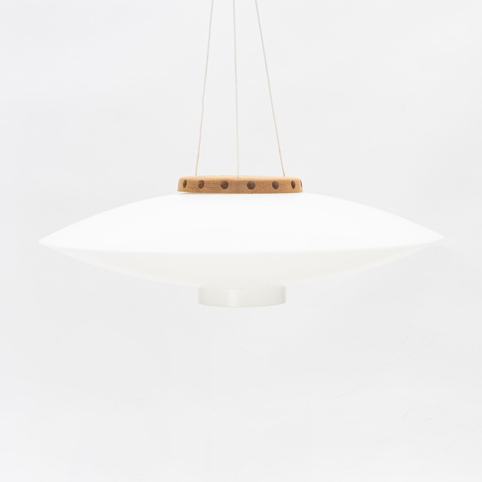 Uno & Östen Kristiansson, taklampa, "Ufo", modell 565, Luxus, Vittsjö, 1960-tal.