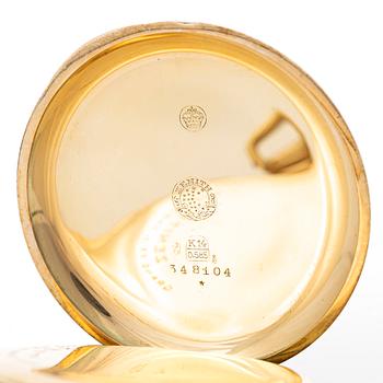Zenith, hunter-case pocket watch, 52 mm.