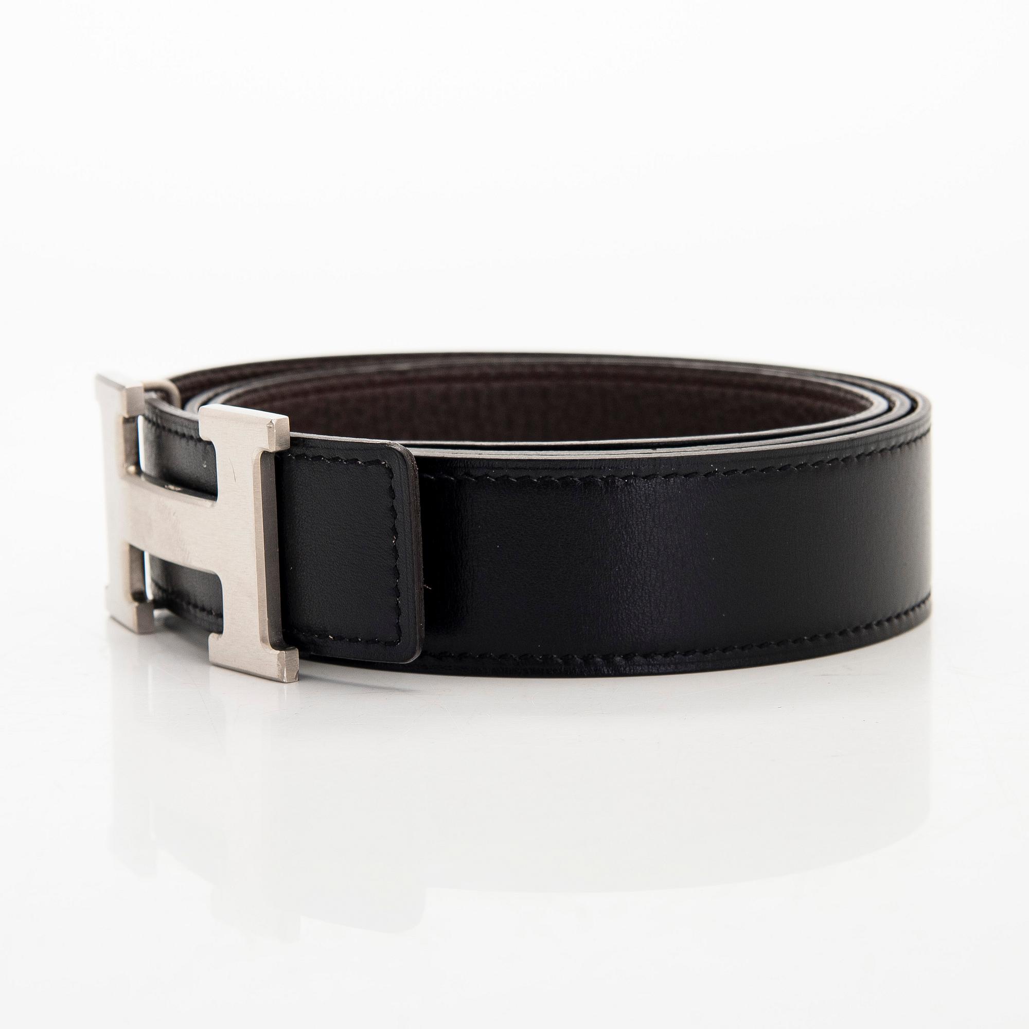 Hermès, a 'Constance' belt, size 95, 2012.