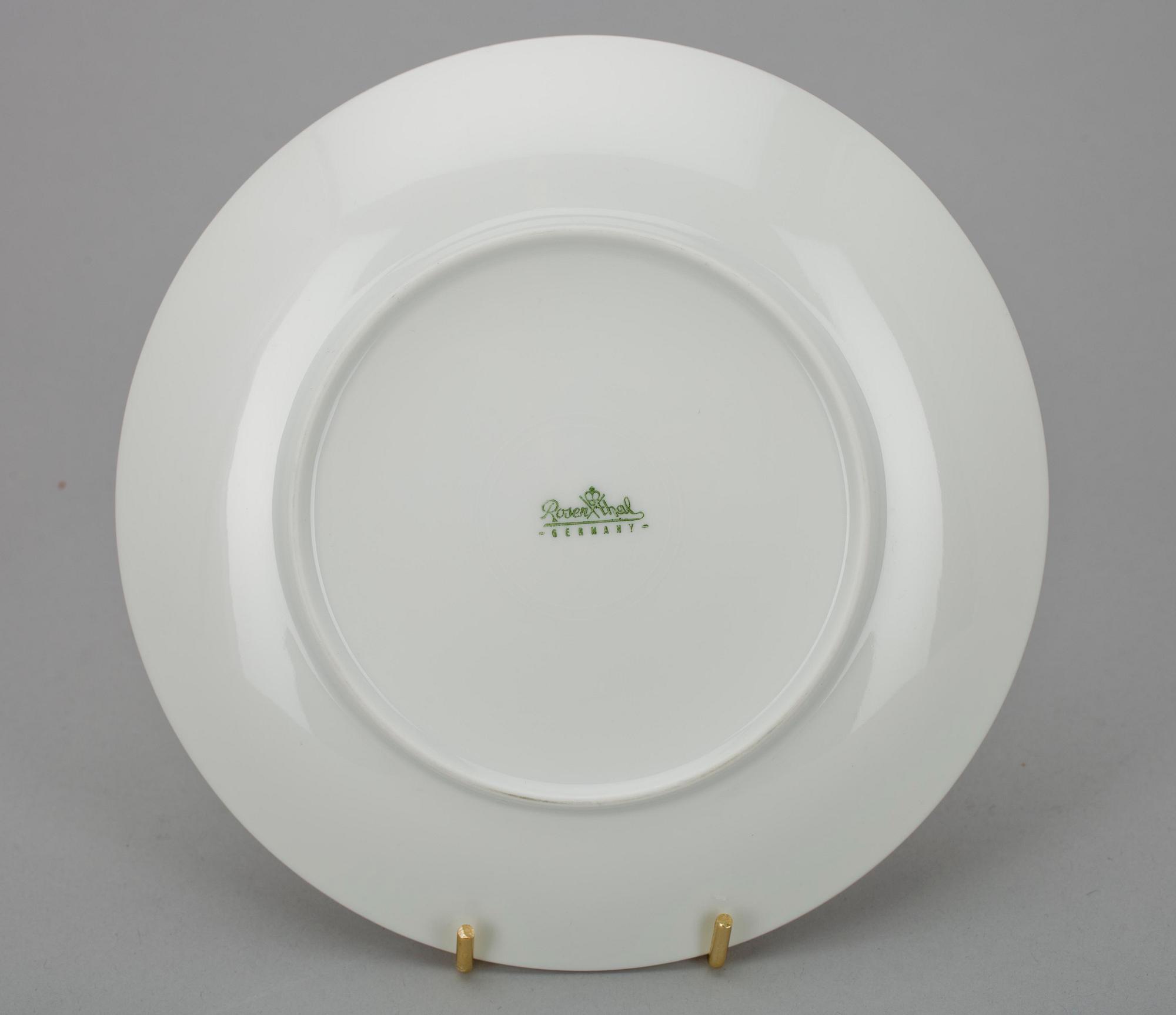 MATSERVIS, 43 delar, porslin, Rosenthal, Tyskland 1900-talets mitt.