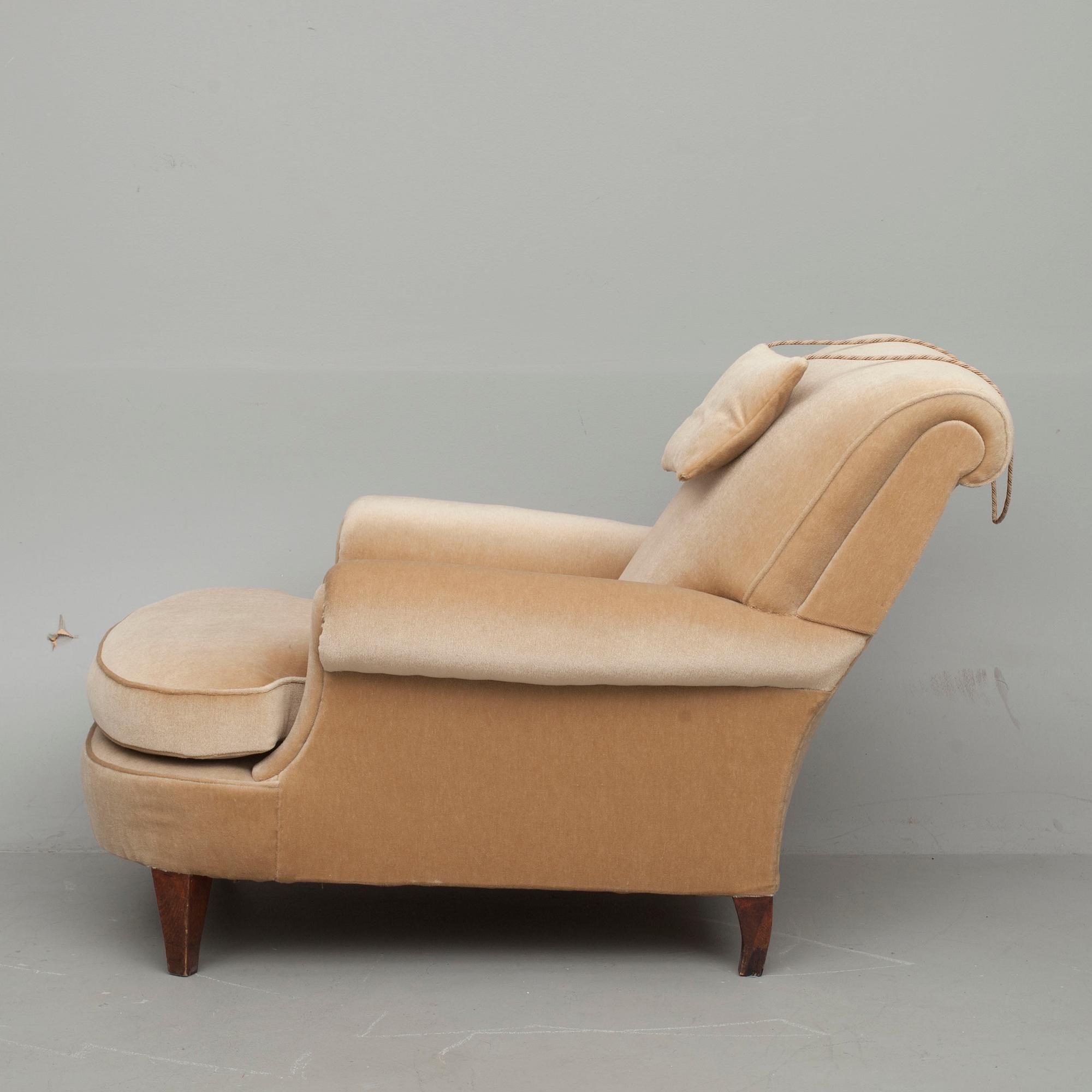 FÅTÖLJ, 1930-40-tal.